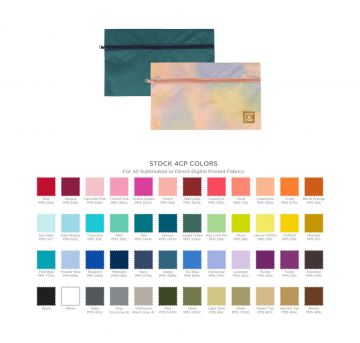 Large Recycled PET Front Zip Pouch